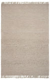 7' X 9'  Wool Natural Area Rug - Homeroots