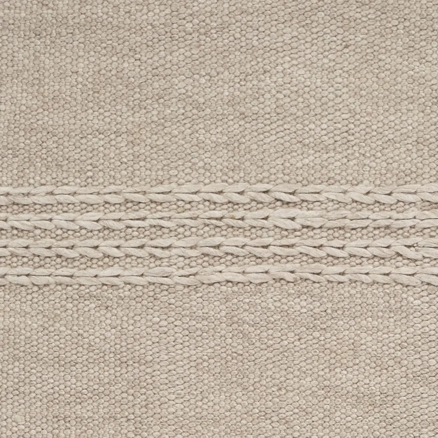 7' X 9' Wool Natural Area Rug - Homeroots - Flyclothing LLC