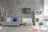 7' X 9' Gray and Ivory Wool Hand Woven Area Rug - Homeroots - Flyclothing LLC