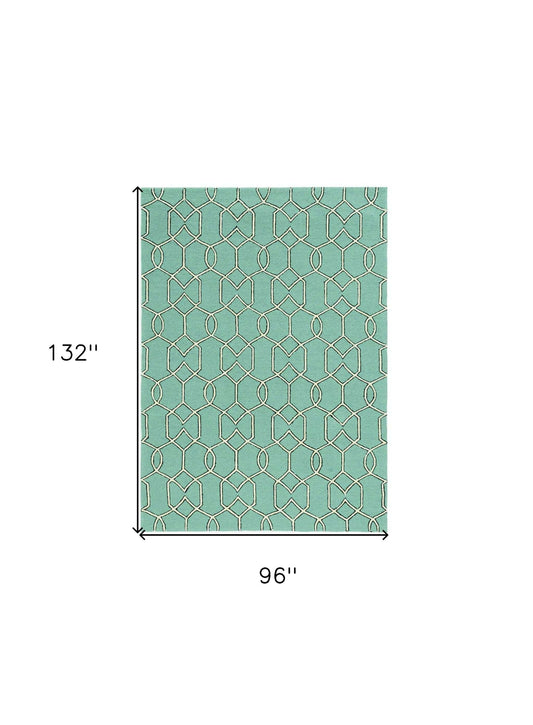 8' X 11' Uv Treated Polypropylene Spa Area Rug - Homeroots - Flyclothing LLC