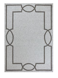 8' X 11' Ivory Indoor Outdoor Area Rug - Homeroots