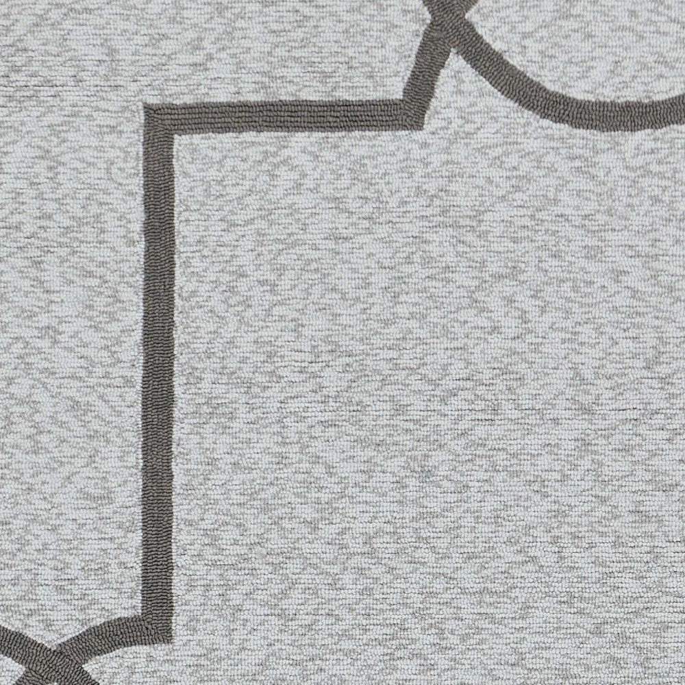8' X 11' Ivory Indoor Outdoor Area Rug - Homeroots - Flyclothing LLC
