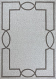 8' X 11' Ivory Indoor Outdoor Area Rug - Homeroots - Flyclothing LLC