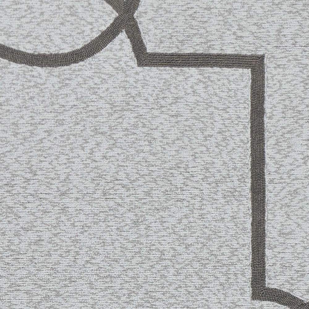8' X 11' Ivory Indoor Outdoor Area Rug - Homeroots - Flyclothing LLC