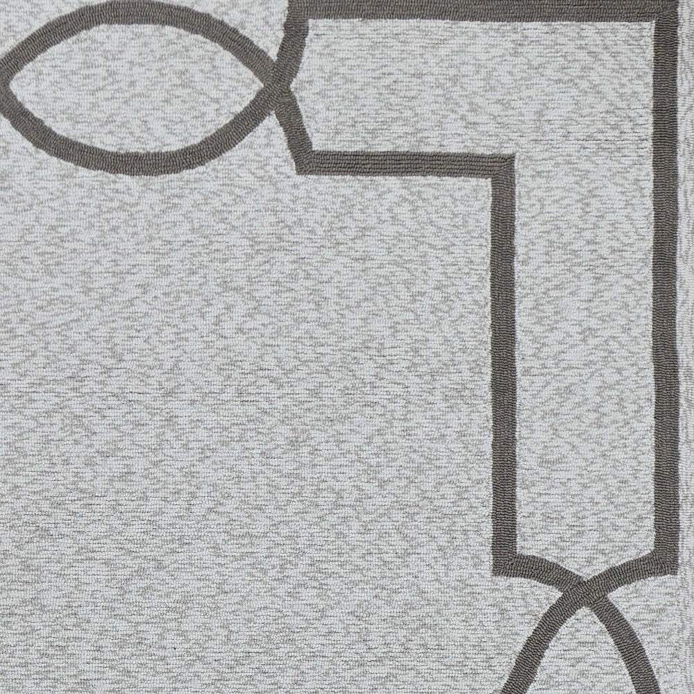 8' X 11' Ivory Indoor Outdoor Area Rug - Homeroots - Flyclothing LLC