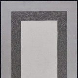 8' X 11' Uv Treated Polypropylene Charcoal Area Rug - Homeroots - Flyclothing LLC