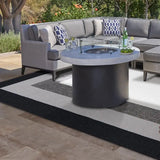 8' X 11' Uv Treated Polypropylene Charcoal Area Rug - Homeroots - Flyclothing LLC