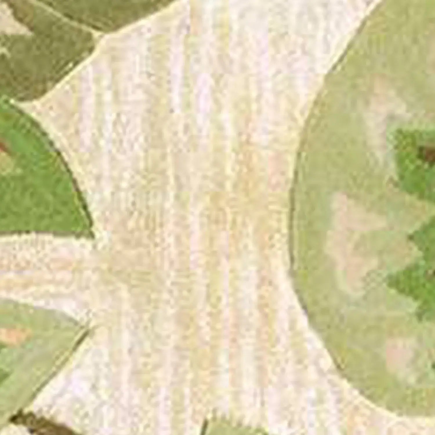 7' Round Wool Beige Area Rug - Homeroots - Flyclothing LLC