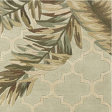 8' Sage Round Wool Hand Tufted Area Rug - Homeroots - Flyclothing LLC