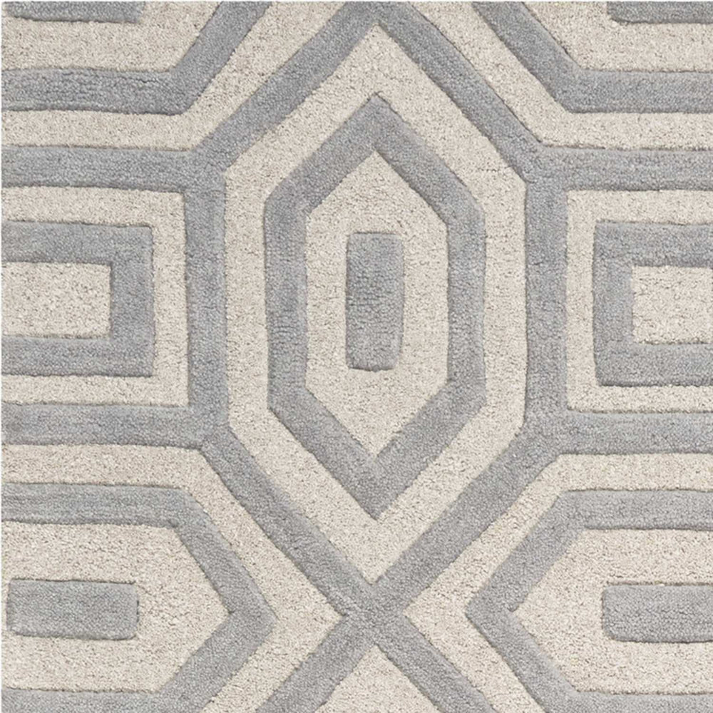 8' X 10' 6 Wool Grey Area Rug - Homeroots - Flyclothing LLC