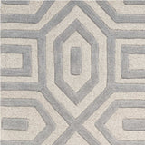8' X 10' 6 Wool Grey Area Rug - Homeroots - Flyclothing LLC