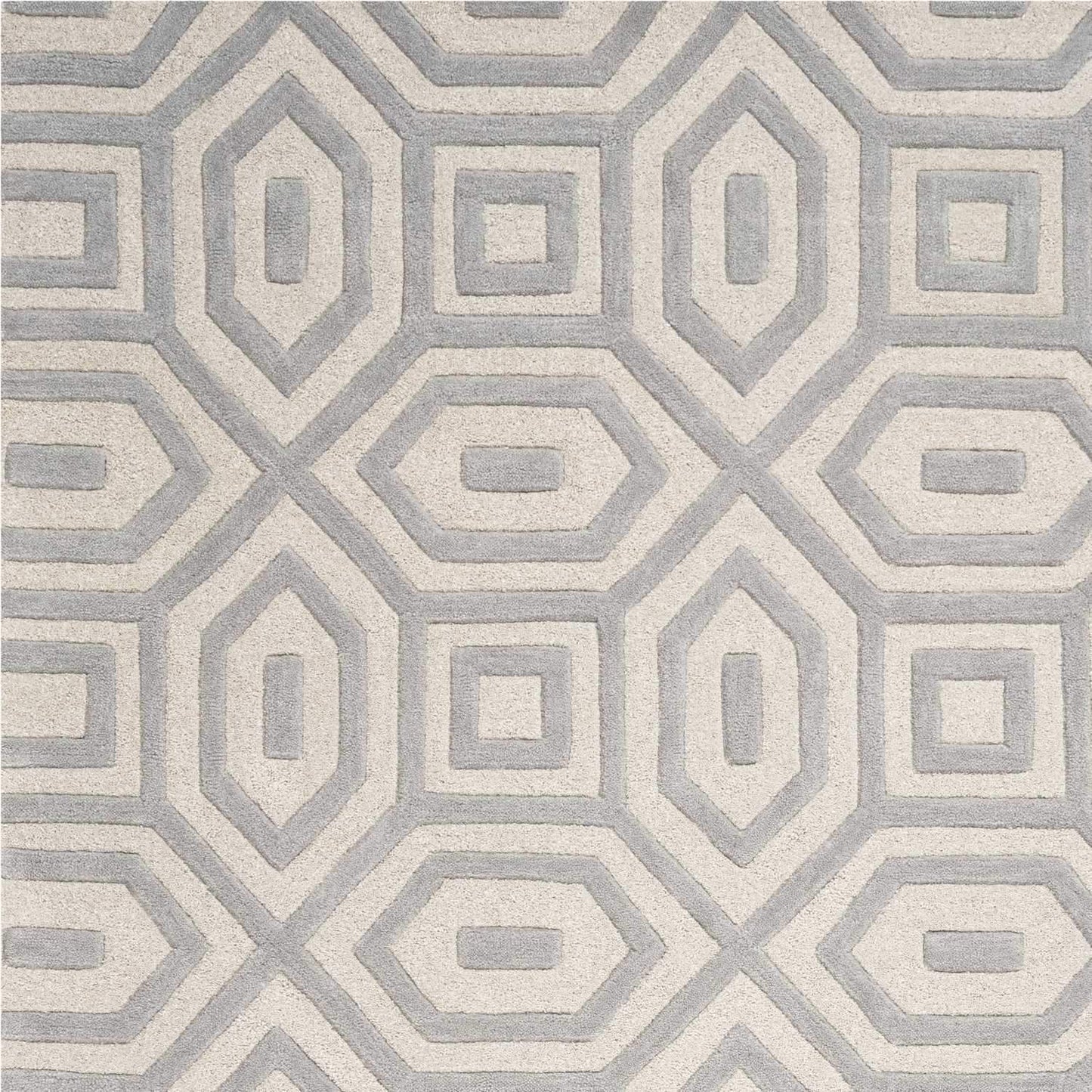 8' X 10' 6 Wool Grey Area Rug - Homeroots - Flyclothing LLC