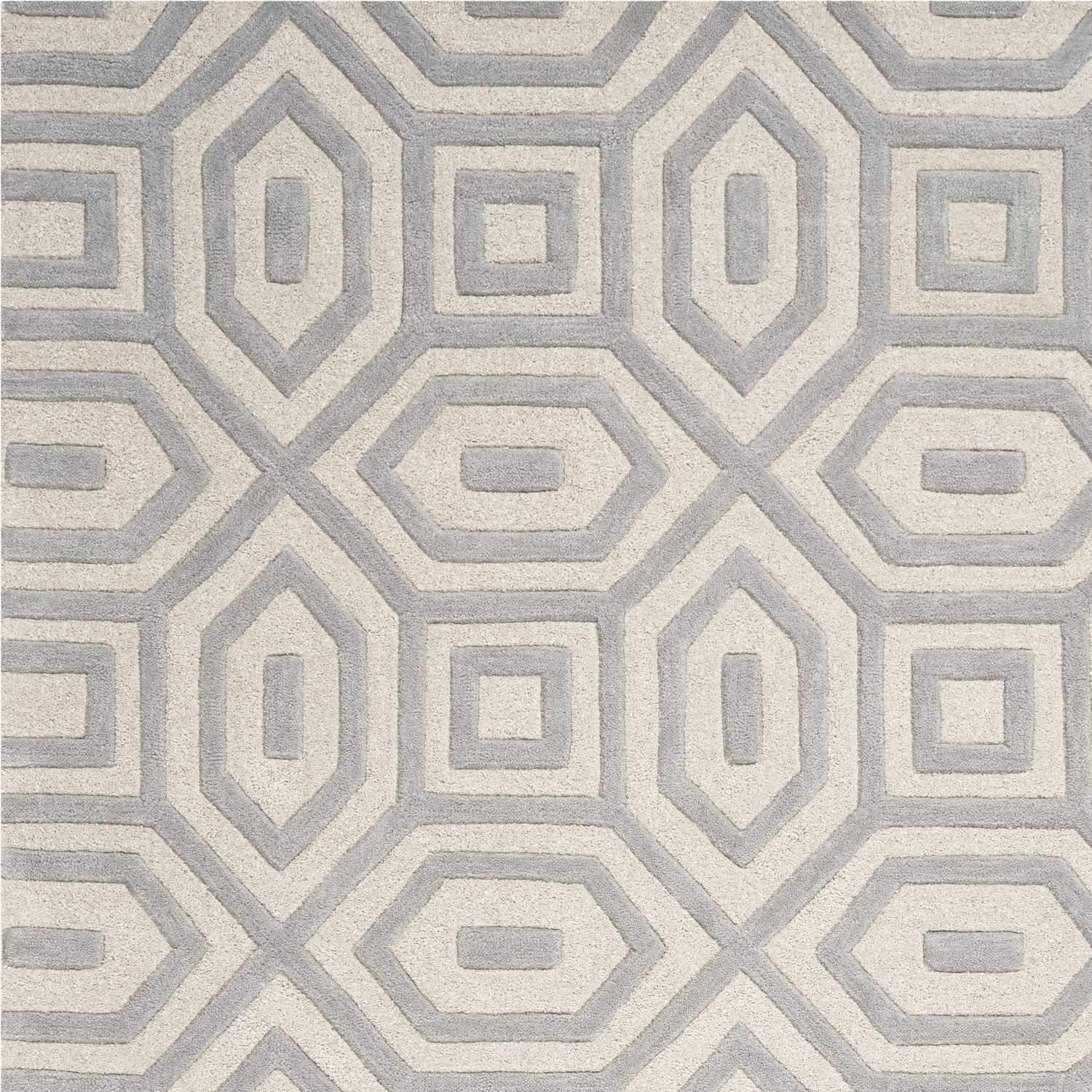 8' X 10' 6 Wool Grey Area Rug - Homeroots - Flyclothing LLC