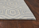 8' X 10' 6 Wool Grey Area Rug - Homeroots - Flyclothing LLC