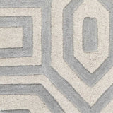 8' X 10' 6 Wool Grey Area Rug - Homeroots - Flyclothing LLC