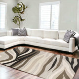 8' X 10' 6 Wool Natural Area Rug - Homeroots - Flyclothing LLC