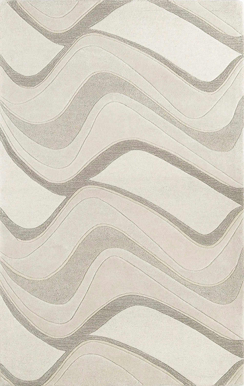 8' X 10' 6 Wool Ivory Area Rug - Homeroots - Flyclothing LLC