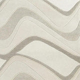 8' X 10' 6 Wool Ivory  Area Rug - Homeroots