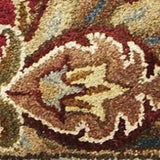 8' X 10' 6 Wool Red Area Rug - Homeroots - Flyclothing LLC