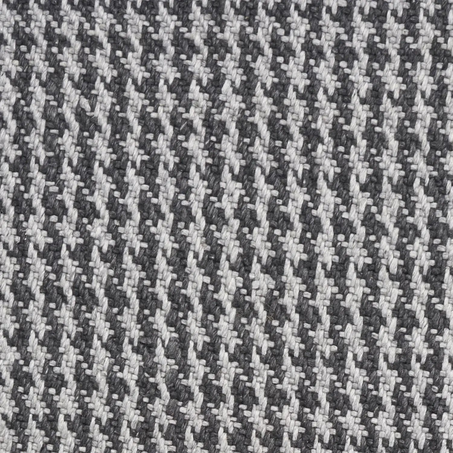 9' X 12' Grey Hand Woven Houndstooth With Braided Fringe Indoor Area Rug - Homeroots - Flyclothing LLC