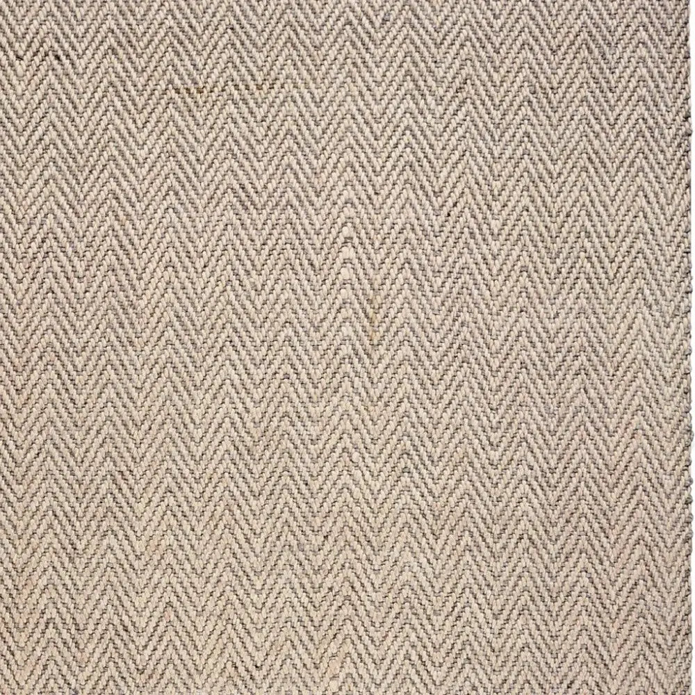 9' X 12' Oatmeal Beige Hand Woven Herringbone With Braided Fringe Indoor Area Rug - Homeroots - Flyclothing LLC