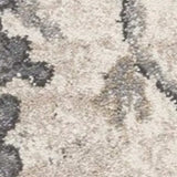 9' X 13' Ivory Machine Woven Distressed Floral Traditional Indoor Area Rug - Homeroots - Flyclothing LLC