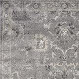 8' X 13' Gray Area Rug - Homeroots - Flyclothing LLC