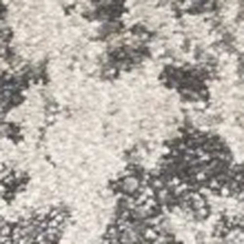 8' X 13' Shade Of Gray Abstract Area Rug - Homeroots - Flyclothing LLC