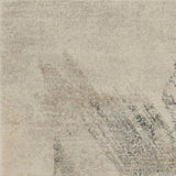 9' X 13' Ivory Grey Machine Woven Abstract Brushstroke Indoor Area Rug - Homeroots