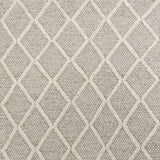 7' X 9'  Wool Grey Area Rug - Homeroots