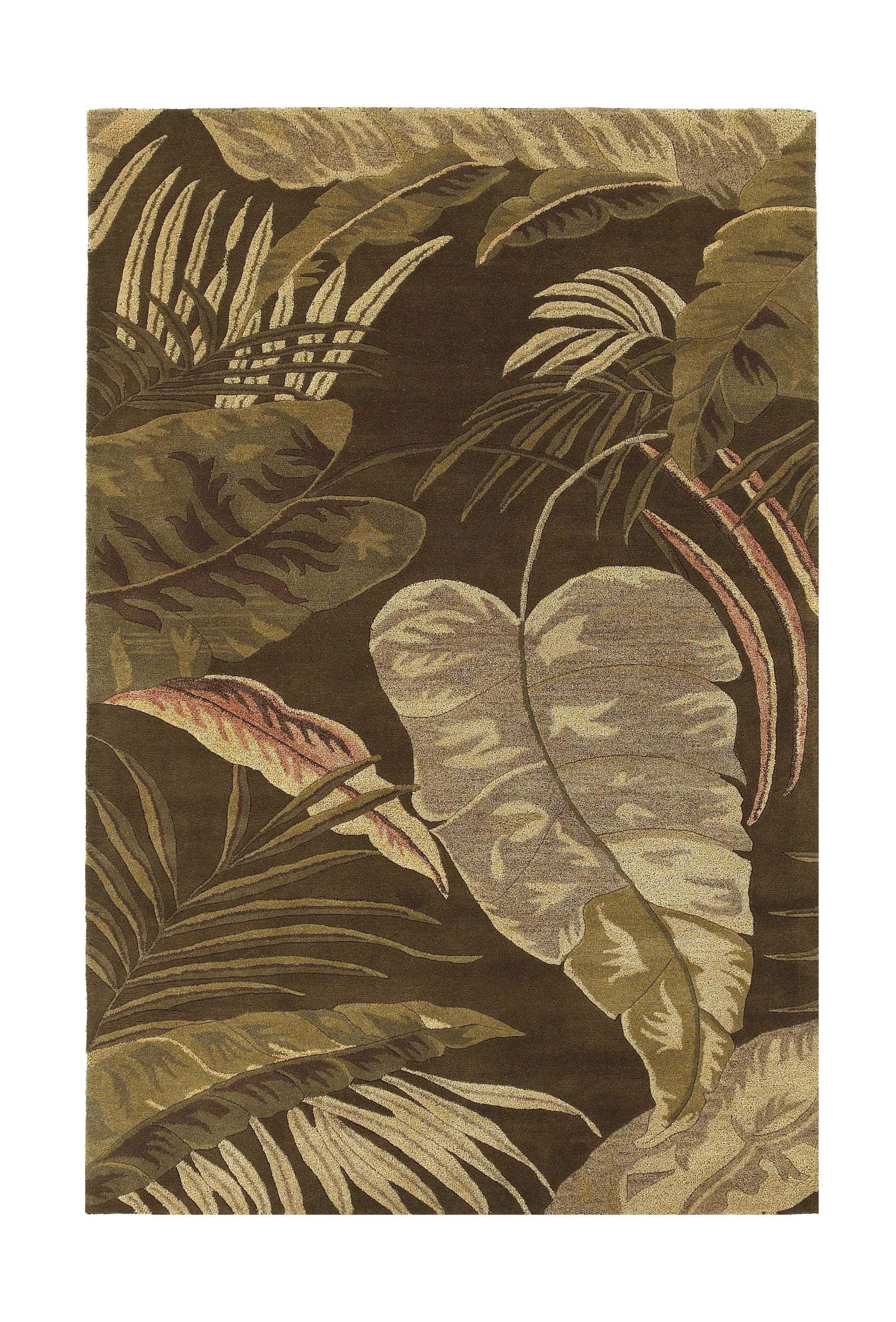 8' X 10' 6 Wool Mocha Area Rug - Homeroots - Flyclothing LLC