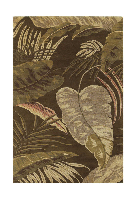 8' X 10' 6 Wool Mocha Area Rug - Homeroots - Flyclothing LLC