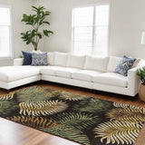 8' X 10' 6 Wool Espresso Area Rug - Homeroots - Flyclothing LLC