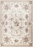 9' X 12'  Polypropylene Ivory  Area Rug - Homeroots