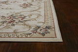 9' X 12'  Polypropylene Ivory  Area Rug - Homeroots
