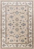 9' X 12'  Polypropylene Beige Or  Ivory  Area Rug - Homeroots