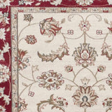 9' X 12'  Polypropylene Ivory Or Red Area Rug - Homeroots