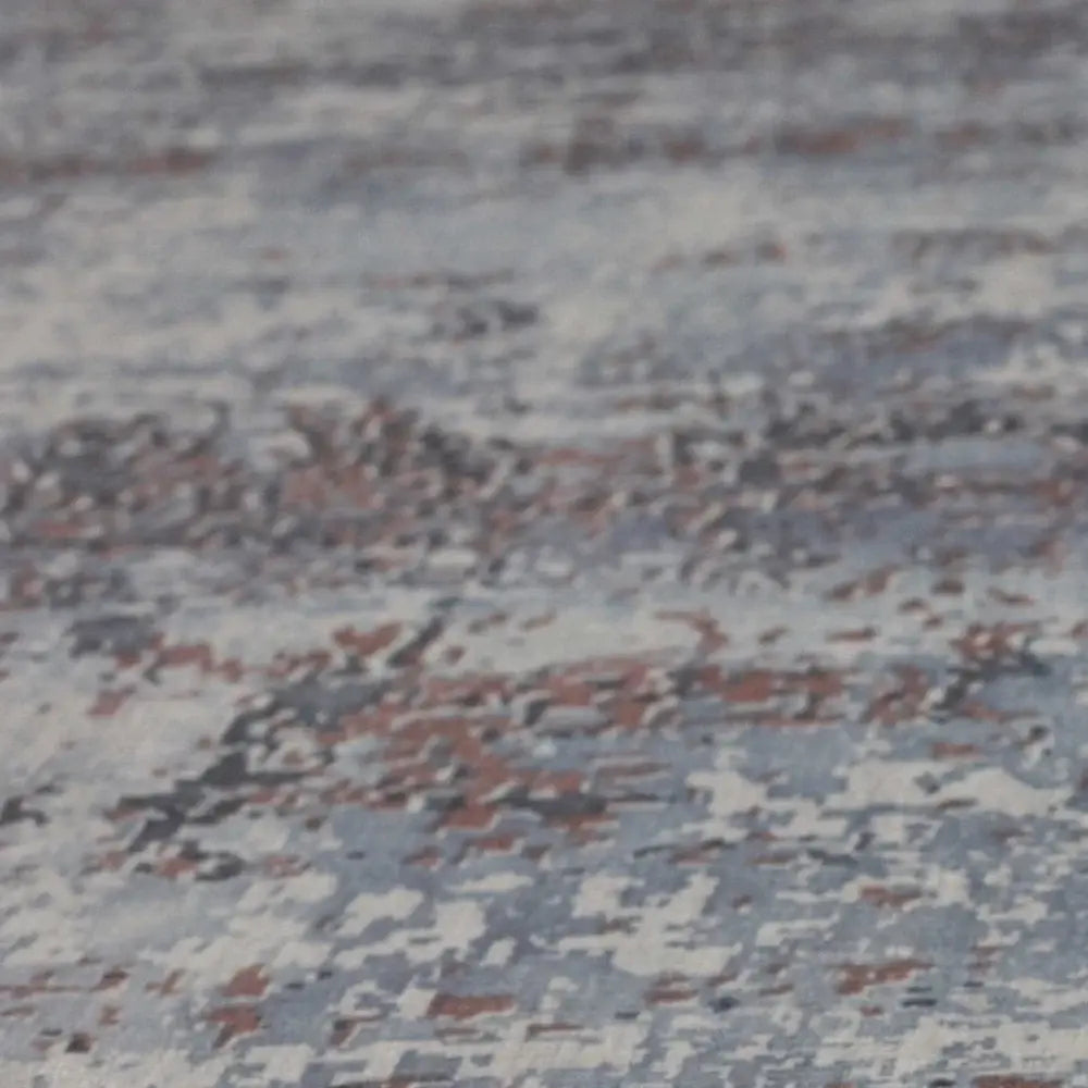 8' X 10' Slate Grey Hand Loomed Abstract Brushstroke Indoor Area Rug - Homeroots - Flyclothing LLC