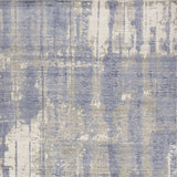 7' X 10' Viscose Grey Or Blue Area Rug - Homeroots - Flyclothing LLC