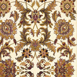 9' X 13' Polypropylene Ivory Or Red Area Rug - Homeroots - Flyclothing LLC
