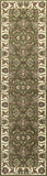 9' X 13'  Polypropylene Green Or  Ivory  Area Rug - Homeroots