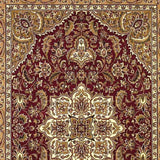 9' X 13' Polypropylene Red Or Beige Area Rug - Homeroots - Flyclothing LLC