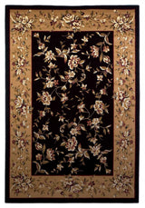 9' X 13' Polypropylene Black Or Beige Area Rug - Homeroots - Flyclothing LLC