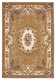 9' X 13' Beige and Ivory Area Rug - Homeroots