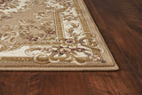 9' X 13' Beige and Ivory Area Rug - Homeroots - Flyclothing LLC