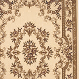 9' X 13'  Polypropylene Ivory Area Rug - Homeroots