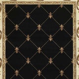 10' X 13' Brown and Black Oriental Area Rug - Homeroots - Flyclothing LLC