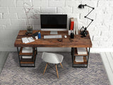 9' X 12' Blue Wool Hand Tufted Area Rug - Homeroots - Flyclothing LLC