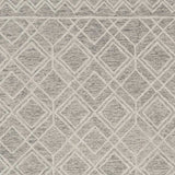9' X 12' Sand Beige Hand Tufted Diamond Pattern Indoor Area Rug - Homeroots - Flyclothing LLC