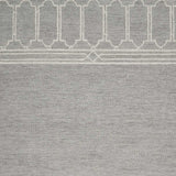 9' X 12' Grey Hand Tufted Geometric Indoor Area Rug - Homeroots - Flyclothing LLC
